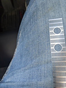 Metal grill for hero panel of HiC build
