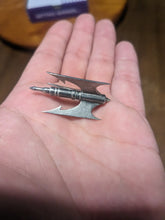 Load image into Gallery viewer, Kamino Dart - solid metal cast stainless steel