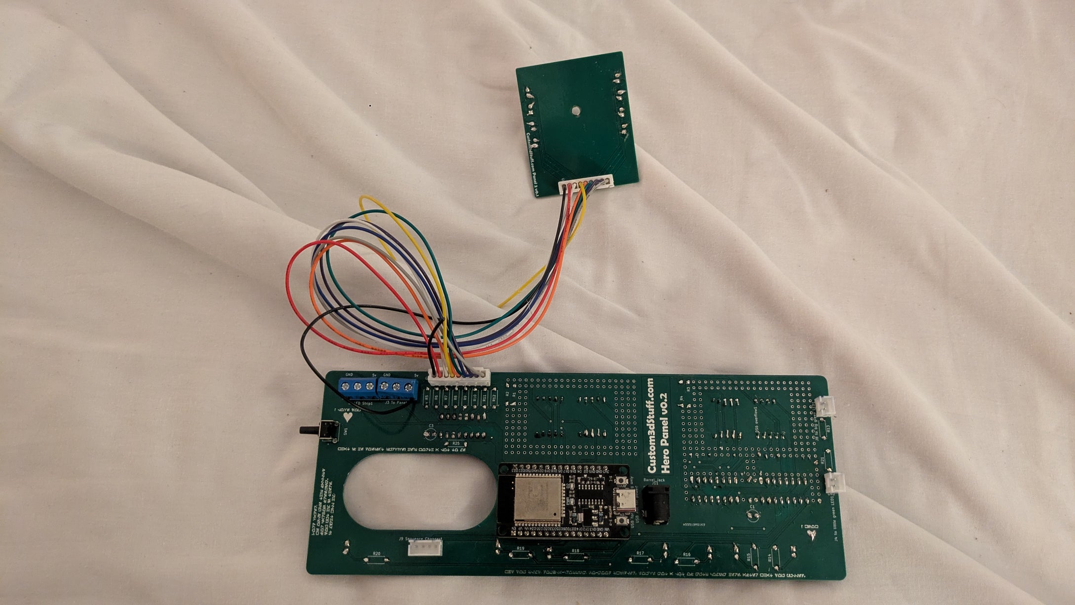 Hero panel electronics