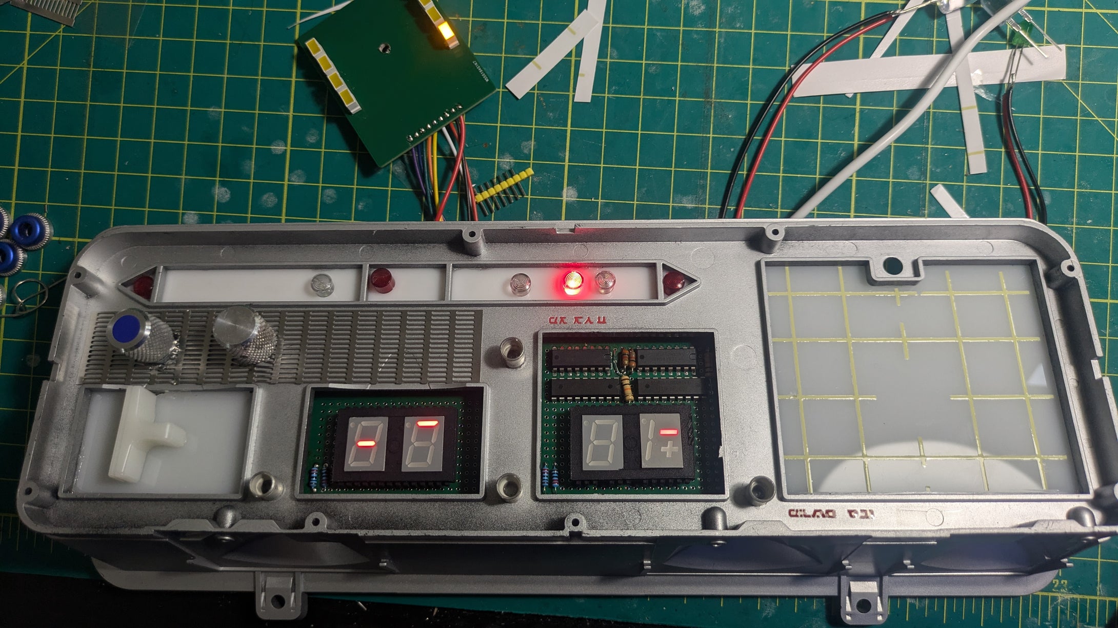 Fully assembled Hero panel. (1 of 10) v0.2 August batch