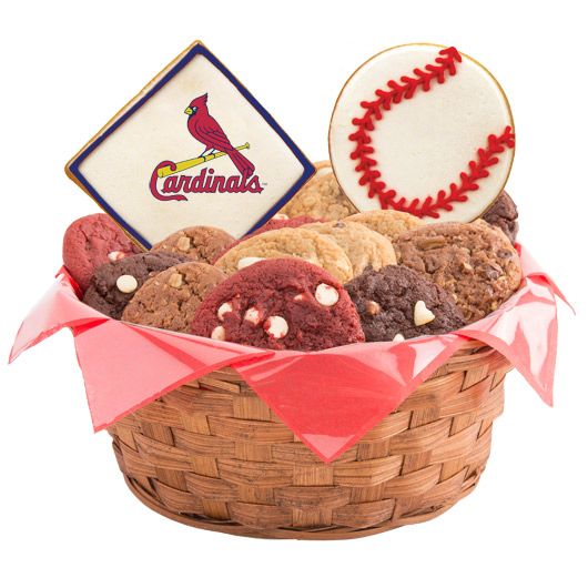 WMLB1-STL - MLB Basket - St. Louis Cardinals Cookie Basket