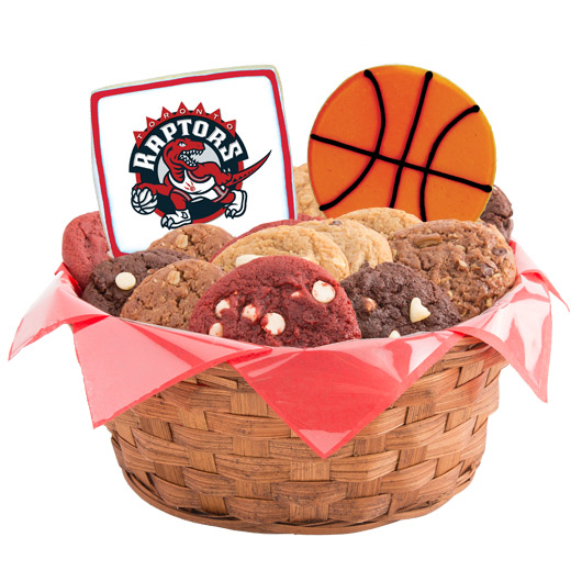 WNBA1-TOR - Pro Basketball Basket - Toronto Cookie Basket