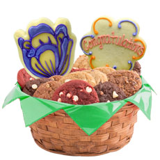 Congratulations Spring Blossoms Basket - 