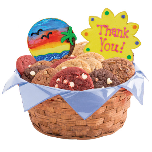 W371-TY - Thank You Basket Cookie Basket