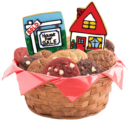 W421 - New Home Basket  Cookie Basket