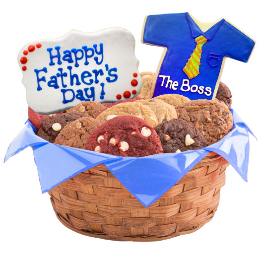 W462 - Shirts for Dad Basket Cookie Basket