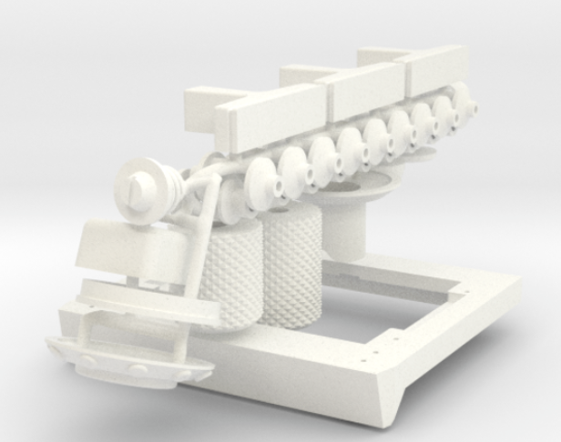 Plastic HiC Greeblie pack for volvo panels on Han in Carbonite build - new for 2020