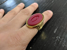 Load image into Gallery viewer, Duke Leto&#39;s signet ring from Dune 1984 replica