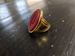 Duke Leto's signet ring from Dune 1984 replica