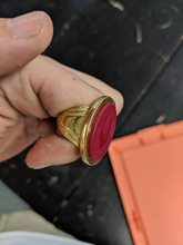 Load image into Gallery viewer, Duke Leto&#39;s signet ring from Dune 1984 replica