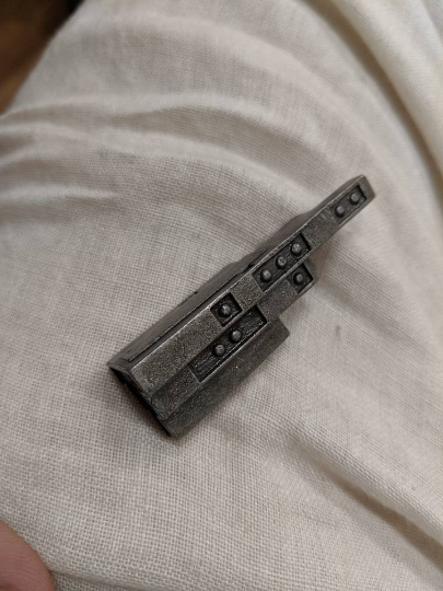 Map to Luke Skywalker The Force Awakens storage device replica - metal version