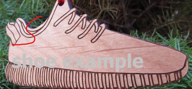 sneaker ornament custom project